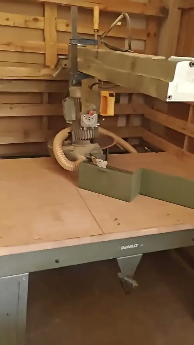 Radial arm saw — video 3
