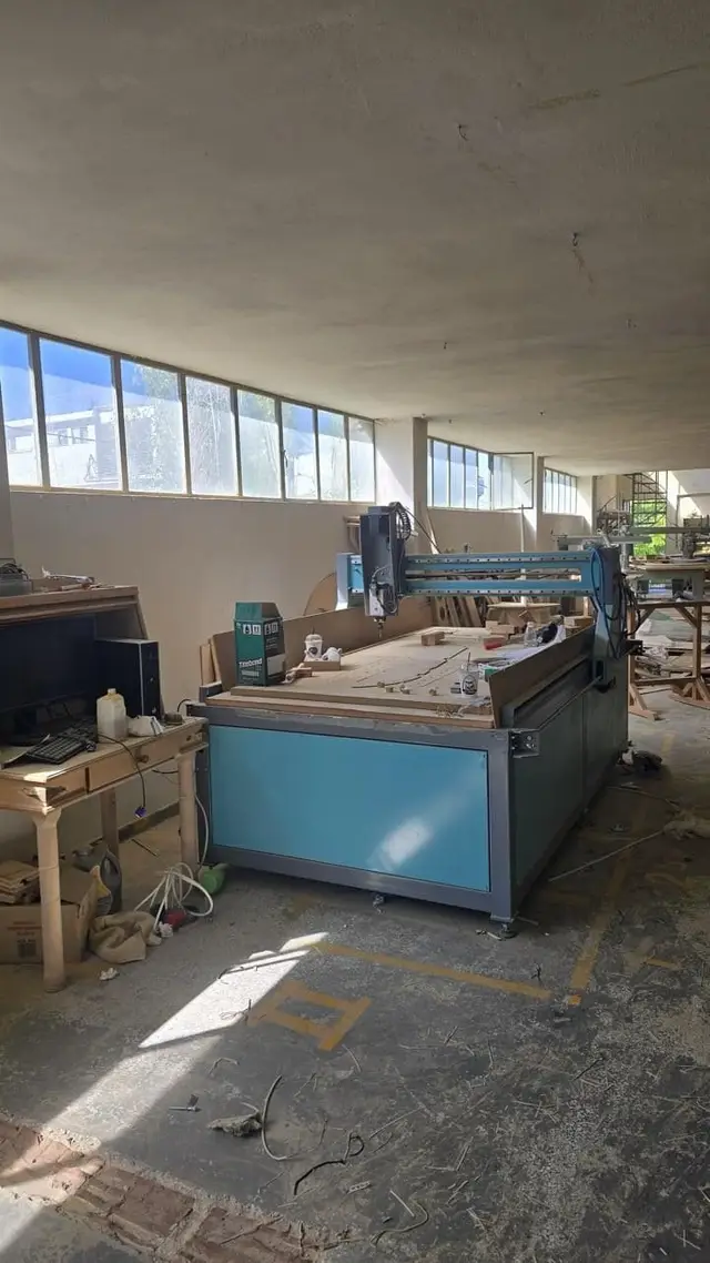 CNC με επίπεδο τραπέζι 2,50 × 1,25 μ. — κωδικός CNC-046