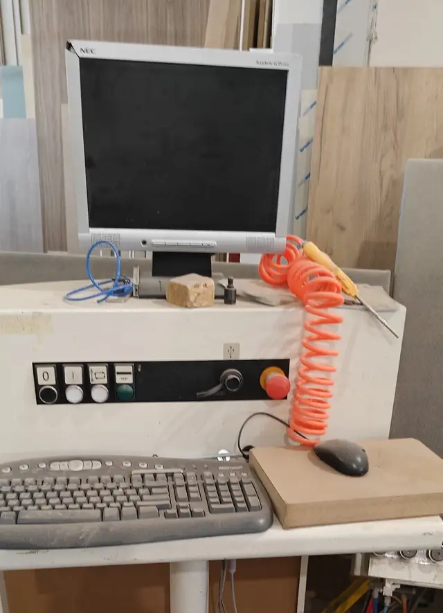 Όρθιο CNC SCM CYFLEX F900 (2008) με τρυπάνια και δίσκο — μικρογραφία 3