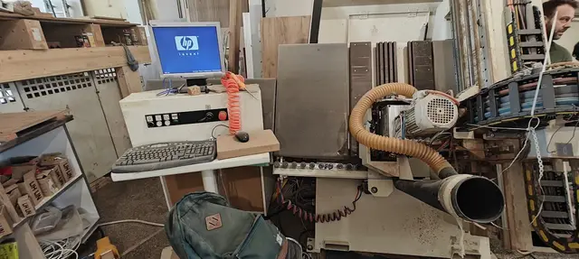Όρθιο CNC SCM CYFLEX F900 (2008) με τρυπάνια και δίσκο — μικρογραφία 2
