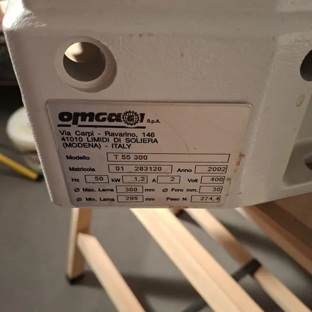 Φαλτσοπρίονο Omga T 55 300 — μικρογραφία 2
