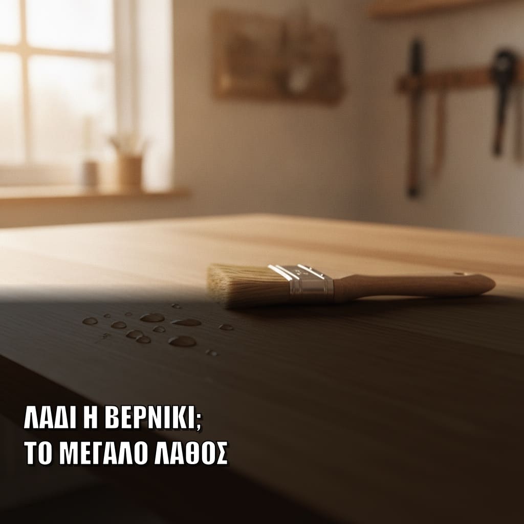 Λάδι, βερνίκι ή κερί; Τι αντέχει πραγματικά σε πάγκο κουζίνας που δουλεύεται