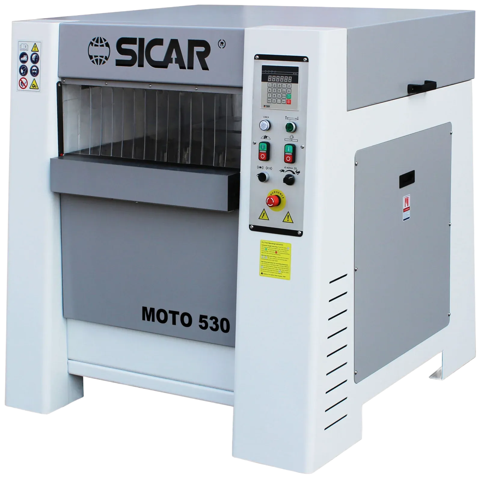 SICAR MOTO 530 PLC — Ξεχονδριστήρας 530 mm