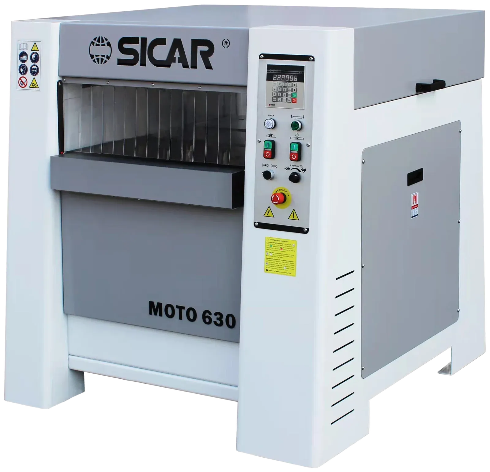 SICAR MOTO 630 PLC thicknesser