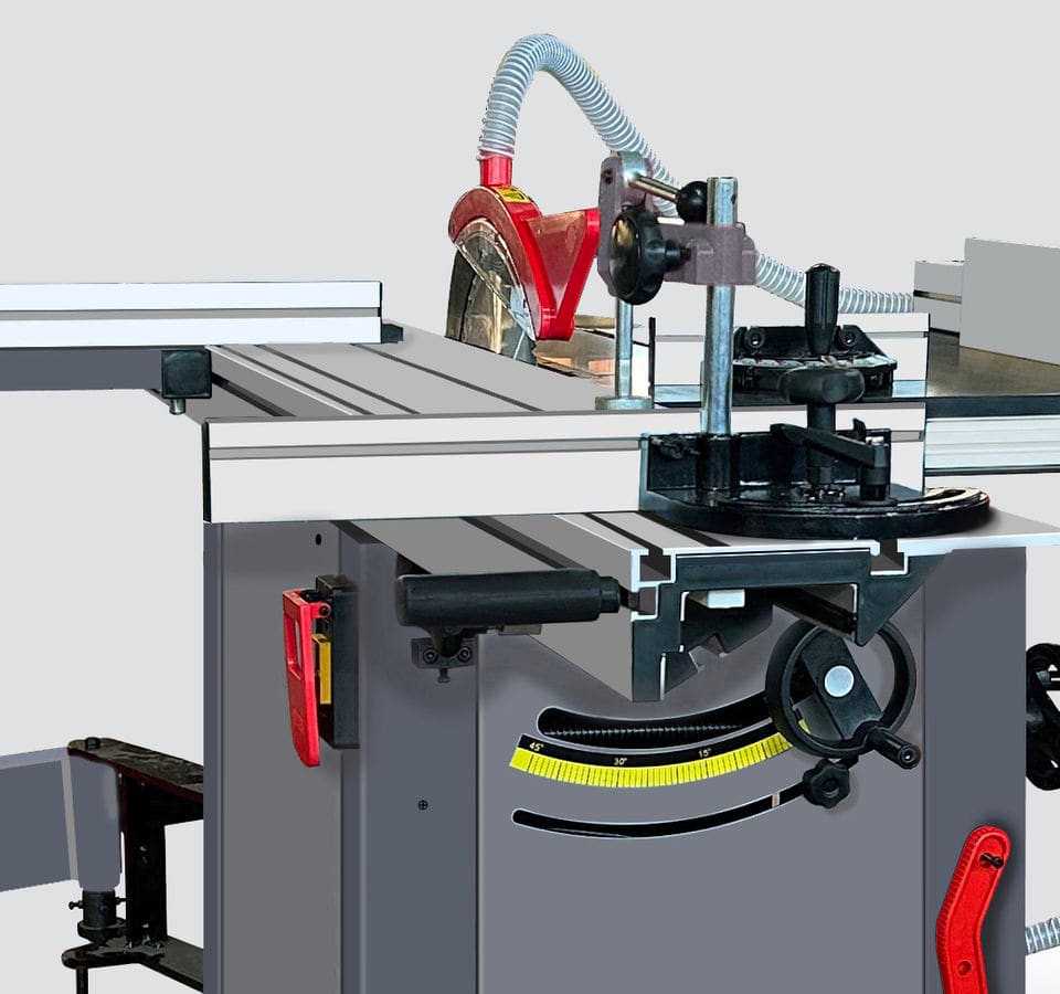 TOOLGINI MJ2330E/2000 sliding table saw
