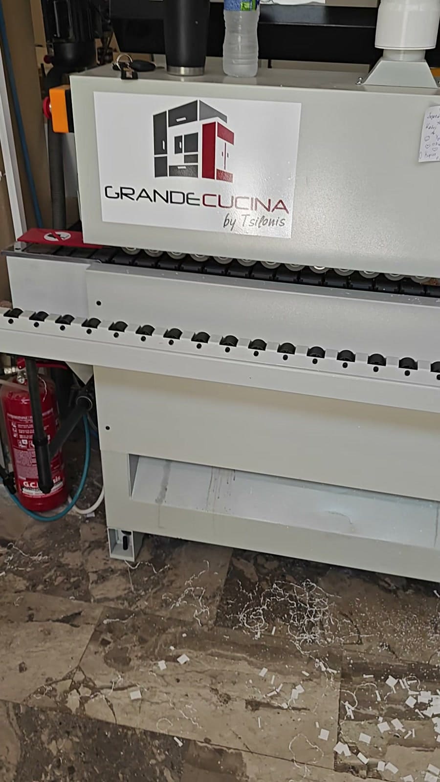 Toolgini PRE — Συγκολλητική με Προπλάνες — Στιγμιότυπα από τη λειτουργία της Toolgini PRE στο εργαστήριο της Grande Cucina. 2