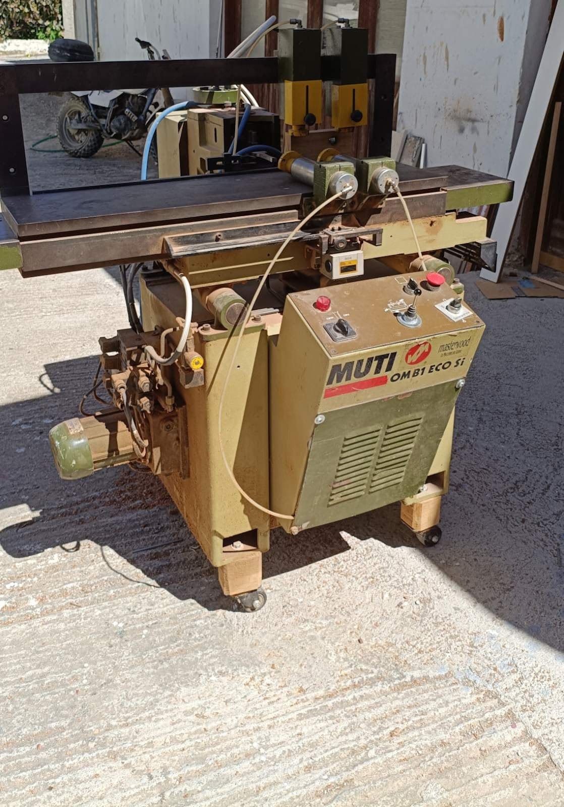MUTI / Masterwood OMB1 ECO SI three-phase oscillating chisel mortiser